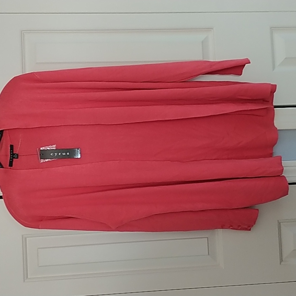 Cyrus Open Front Langousta Cardigan Sweater Top XL. No longer has tags.